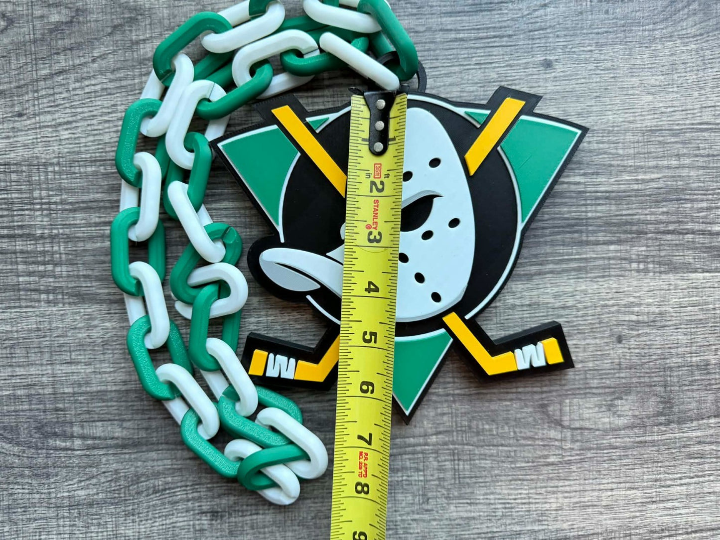 Anaheim Ducks Oversized Necklace, Hype Chain (5 Color)