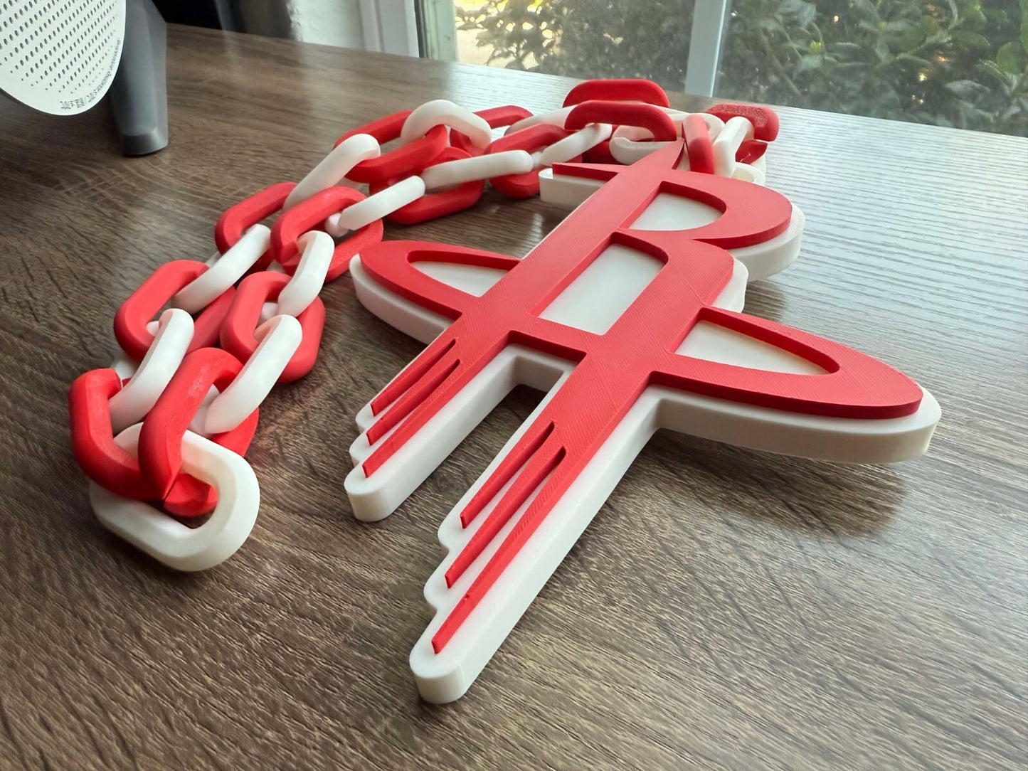 Houston Rockets Oversized Necklace, Hype Chain [Made To Order]