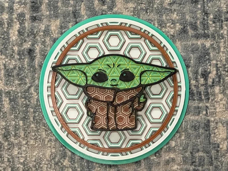 Star Wars Themed Wall Art Or Display 3D printed Dimensional Mosaic