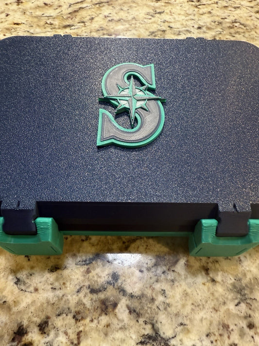 Seattle Mariners golf ball box 3d printed Fits 12 golf balls. Balls not included