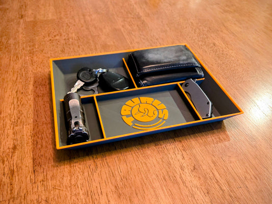 Taurus Firearms EDC Dump Tray 3D Printed Valet Desk Organizer Catchall