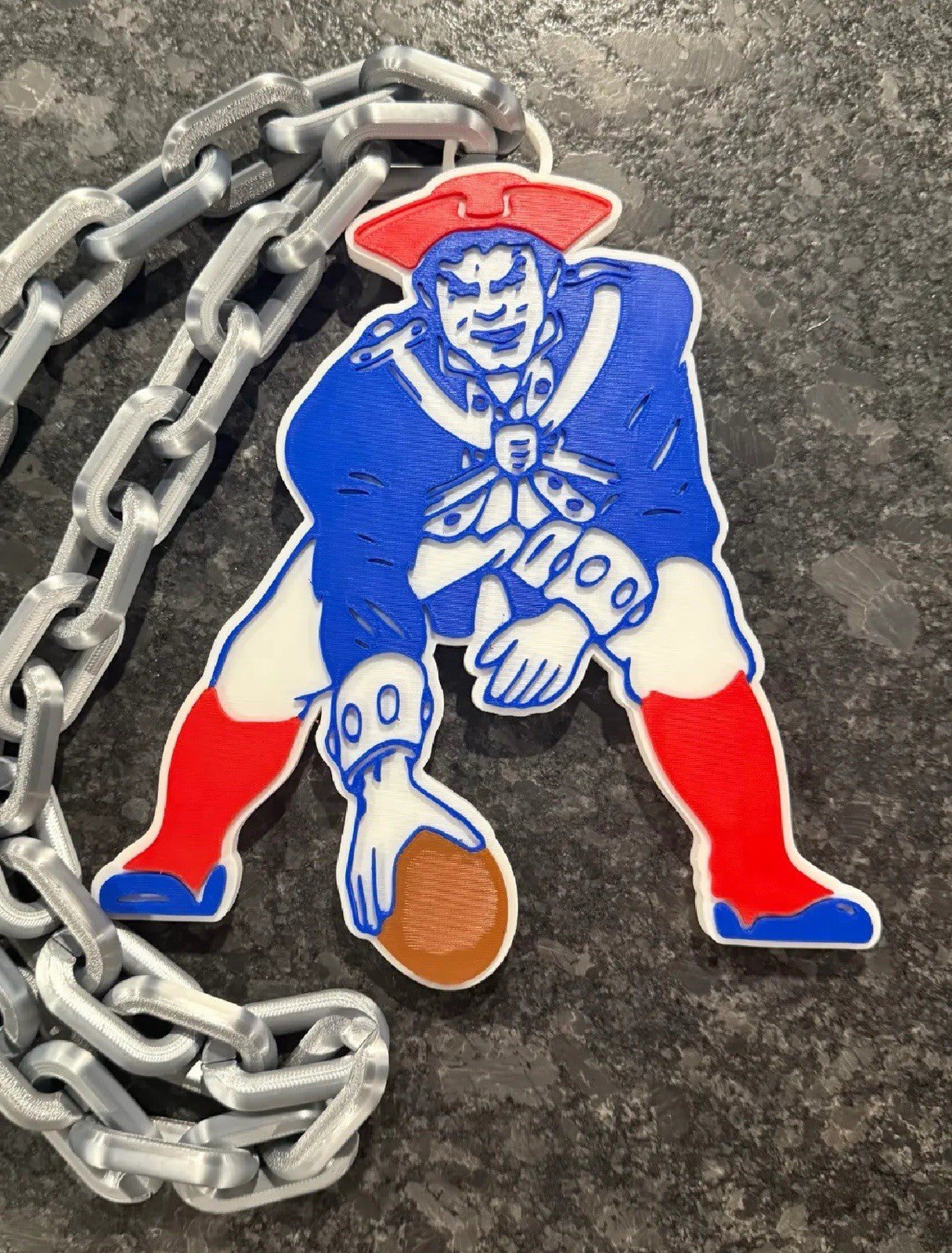 Patriots Retro Fan Chain