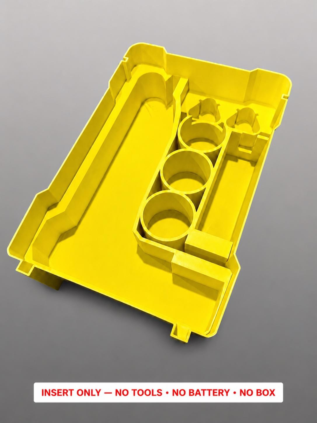 Milwaukee Compatable M12 ProPex Organizing Insert Tray YELLOW