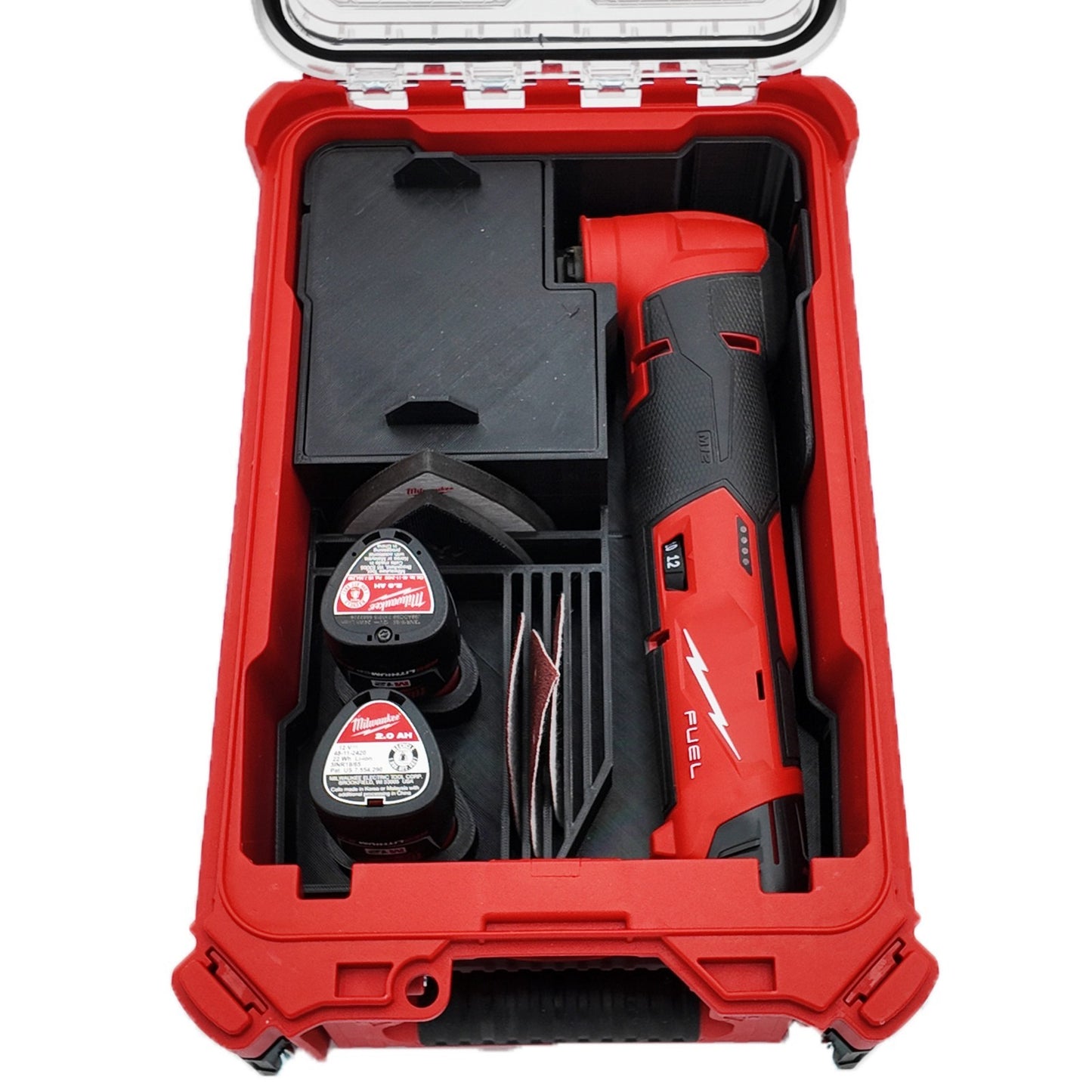 M12 Multitool Organizer for Milwaukee Compact Packout 2526-20 2426-20