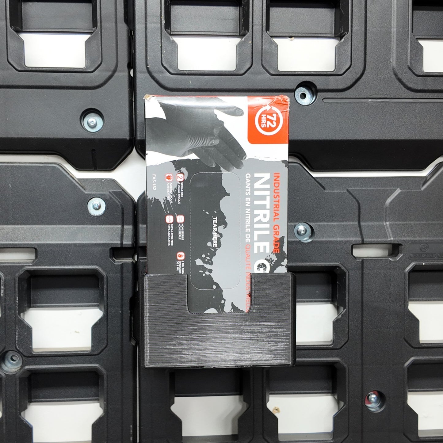 Packout Wall Disposable Glove Box Mount
