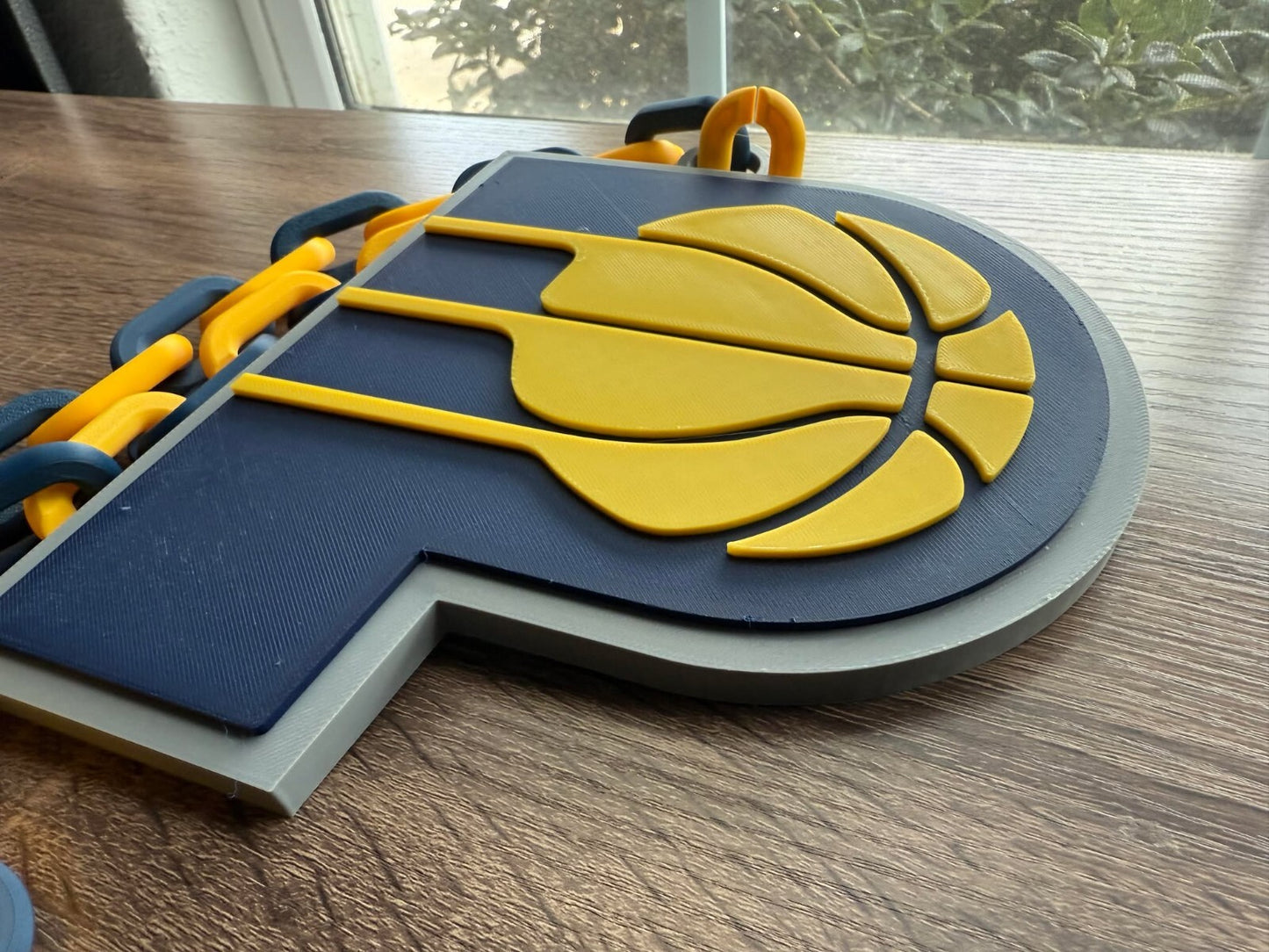 Indiana Pacers Oversized Necklace, Hype Chain [Made To Order]