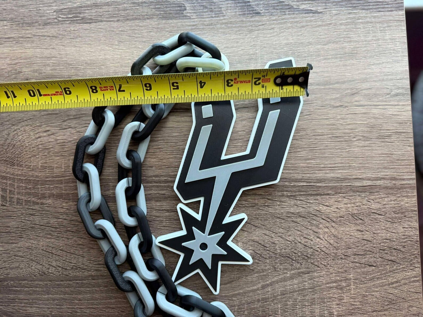 San Antonio Spurs 3D Printed Sports Chain, Necklace