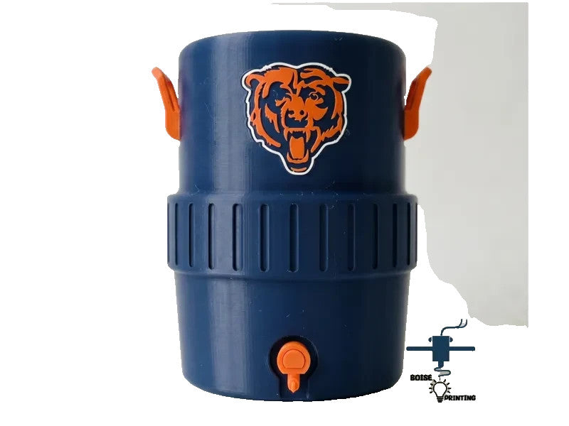 Chicago Bears Koozie 3D Printed 12 Oz Cans