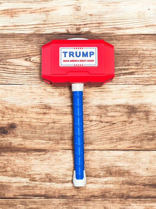 Donald Trump 45-47 Mjolnir Thor's Hammer.   3D Printed Fan Art Collectible