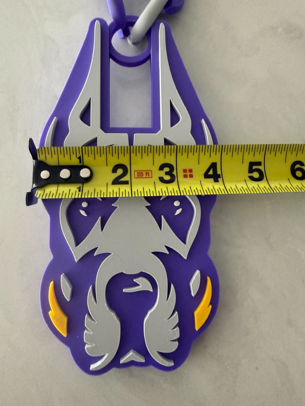 UAlbany Great Danes Oversized Necklace, Hype Chain Handmade 3D Printed