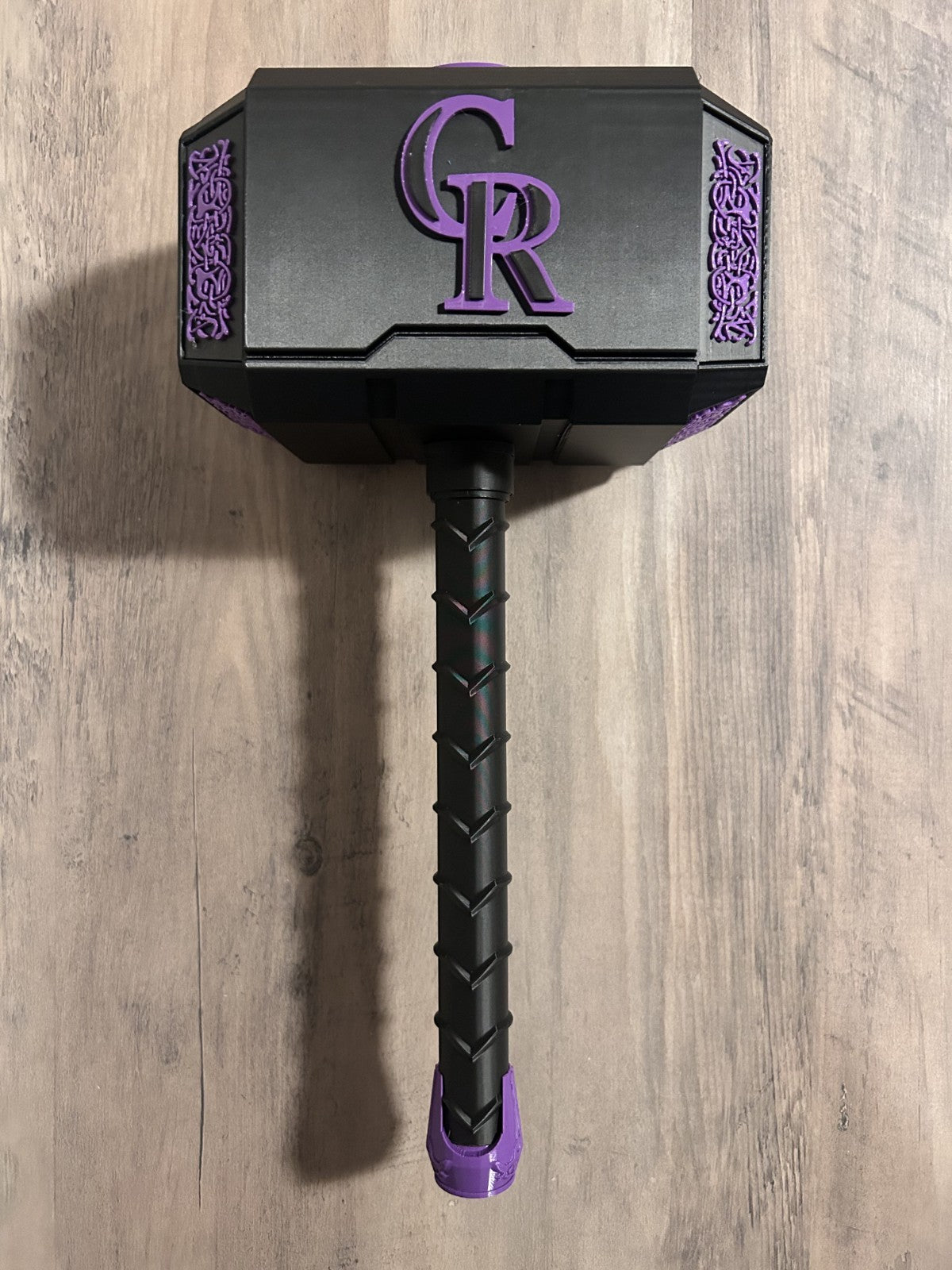 Eclipse Baseball Rockies Themed Mjolnir Thor's Hammer