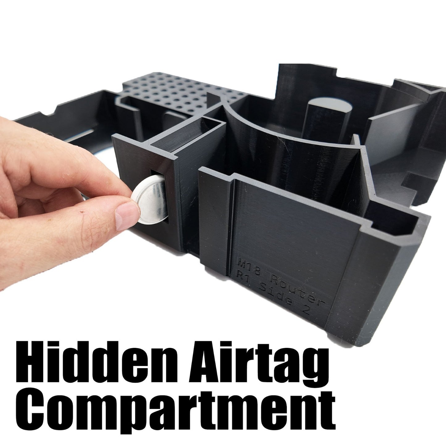 M18 Router Organizer for Milwaukee Packout insert 2 and 3 Drawer V2