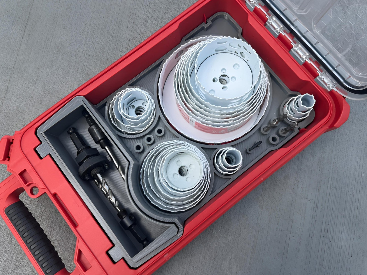 Insert for Milwaukee HOLE DOZER Universal Hole Saw Bits & Packout Organizer