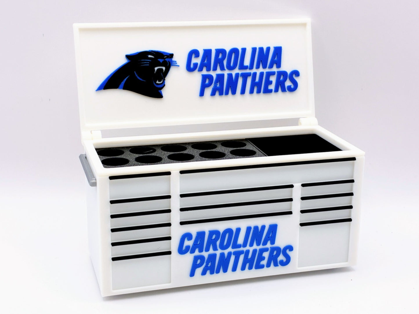 Mini Toolbox Pen Holder – Football Team Inspired Desk Organizer – Gift for Spor