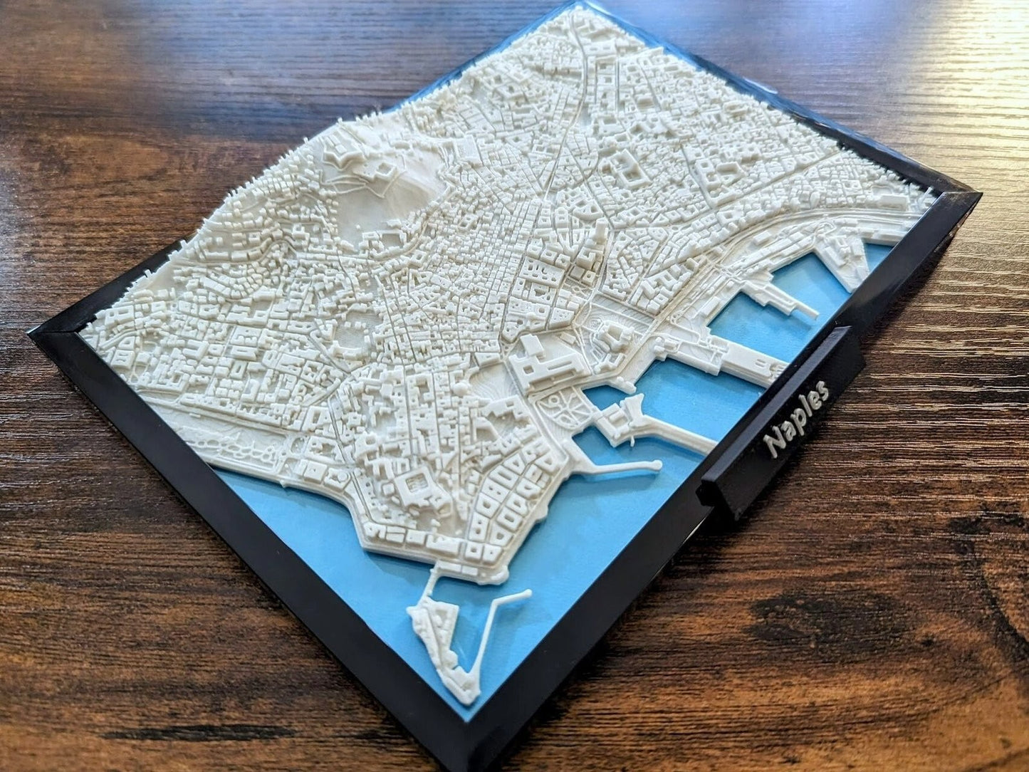 Naples Italy 3D City Map