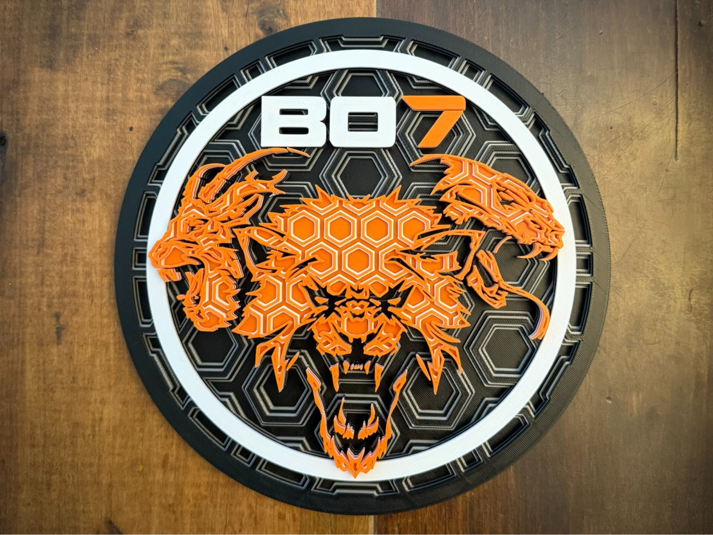 Call of Duty Black Ops 7 Wall Art Or Display 3D printed Dimensional Mosaic