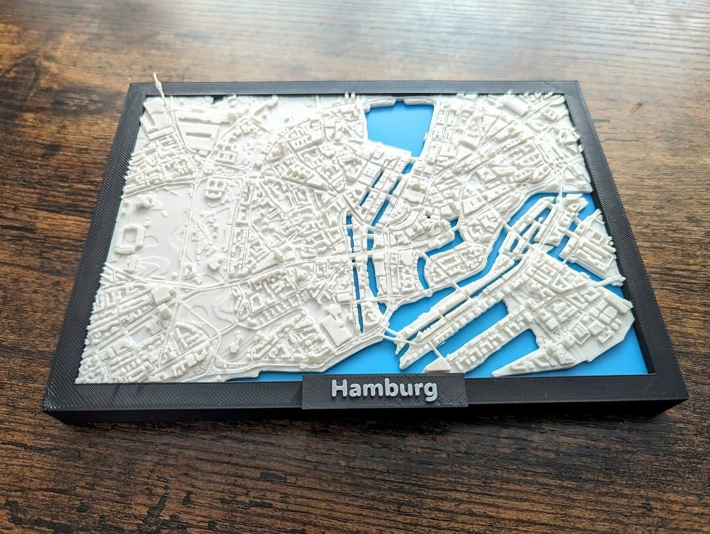 Hamburg Germany 3D City Map