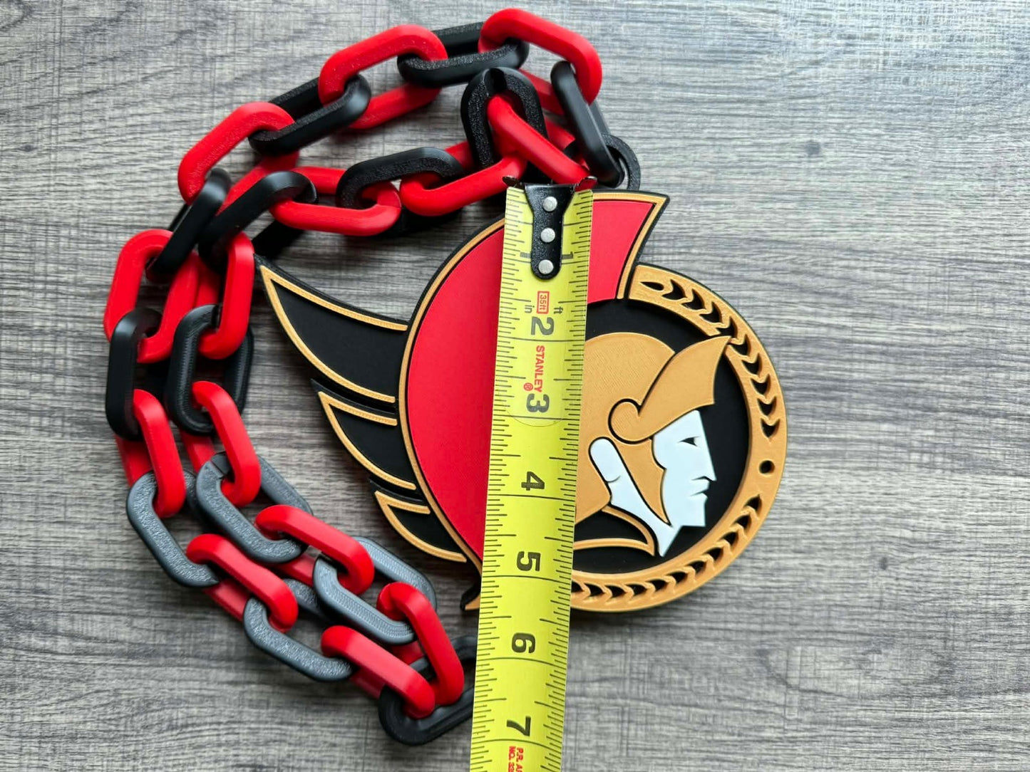Ottawa Senators Oversized Necklace, Hype Chain