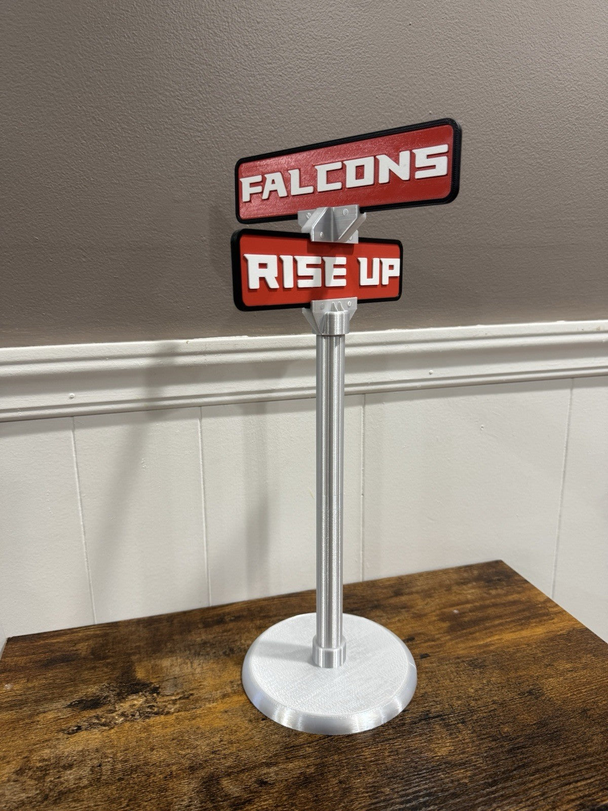 Atlanta Falcons 15” Street Sign Man Cave Memorabilia Office Desk Decor Fan Gifts
