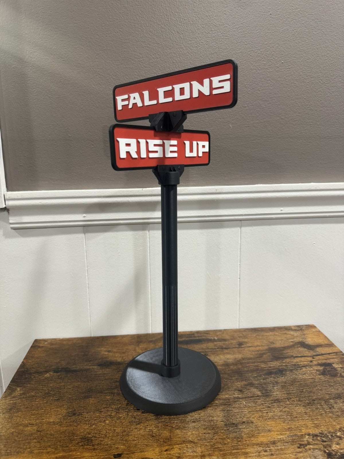 Atlanta Falcons 15” Street Sign Man Cave Memorabilia Office Desk Decor Fan Gifts