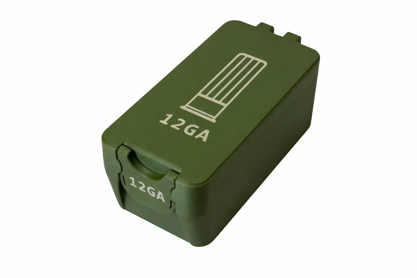 12 Gauge Ammo Box – 15 Rounds - Snap Close Storage Box | Fully Customizable