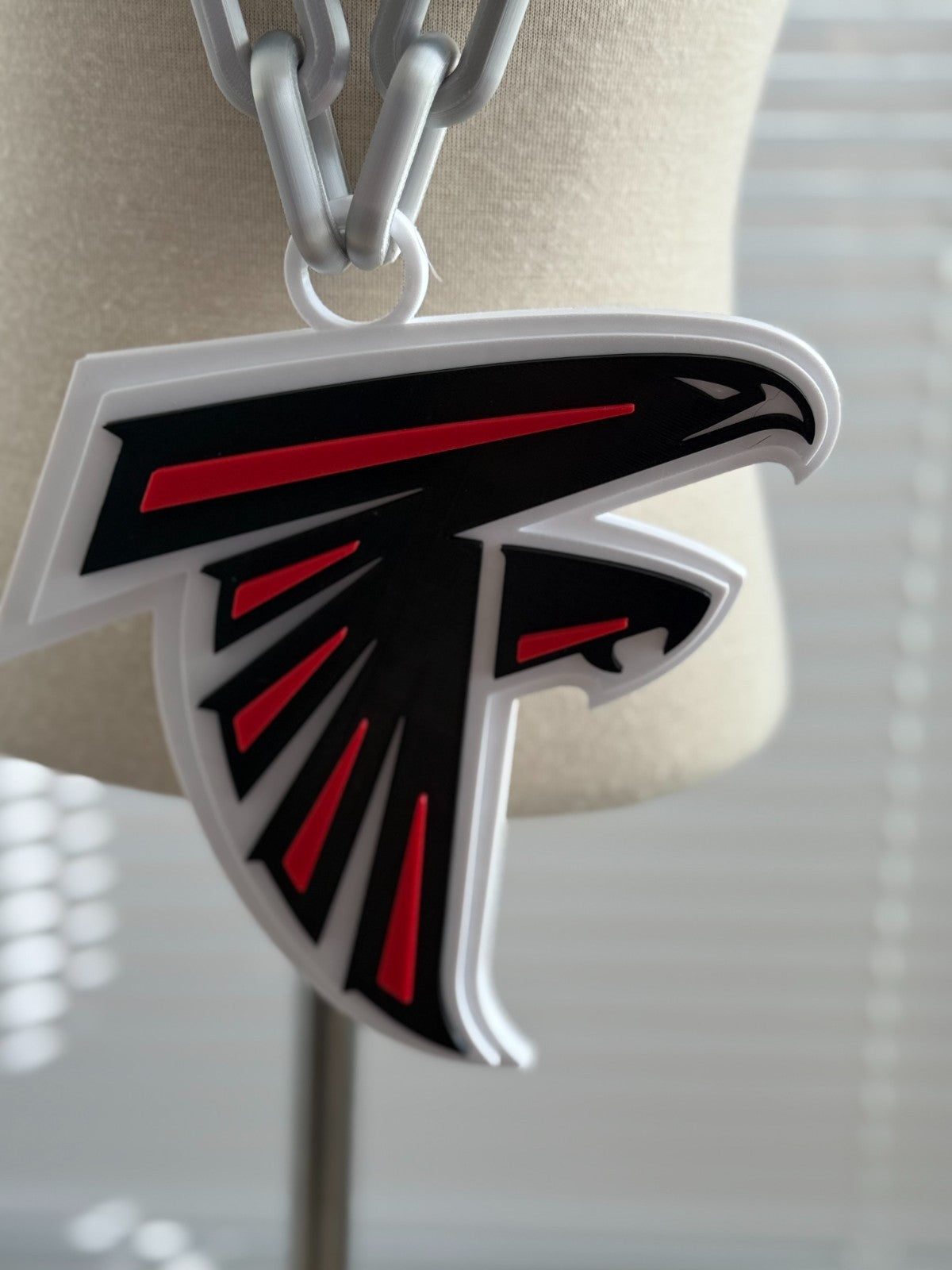 Atlanta Falcons Oversized Chain Necklace  "All Gas, No Breaks"