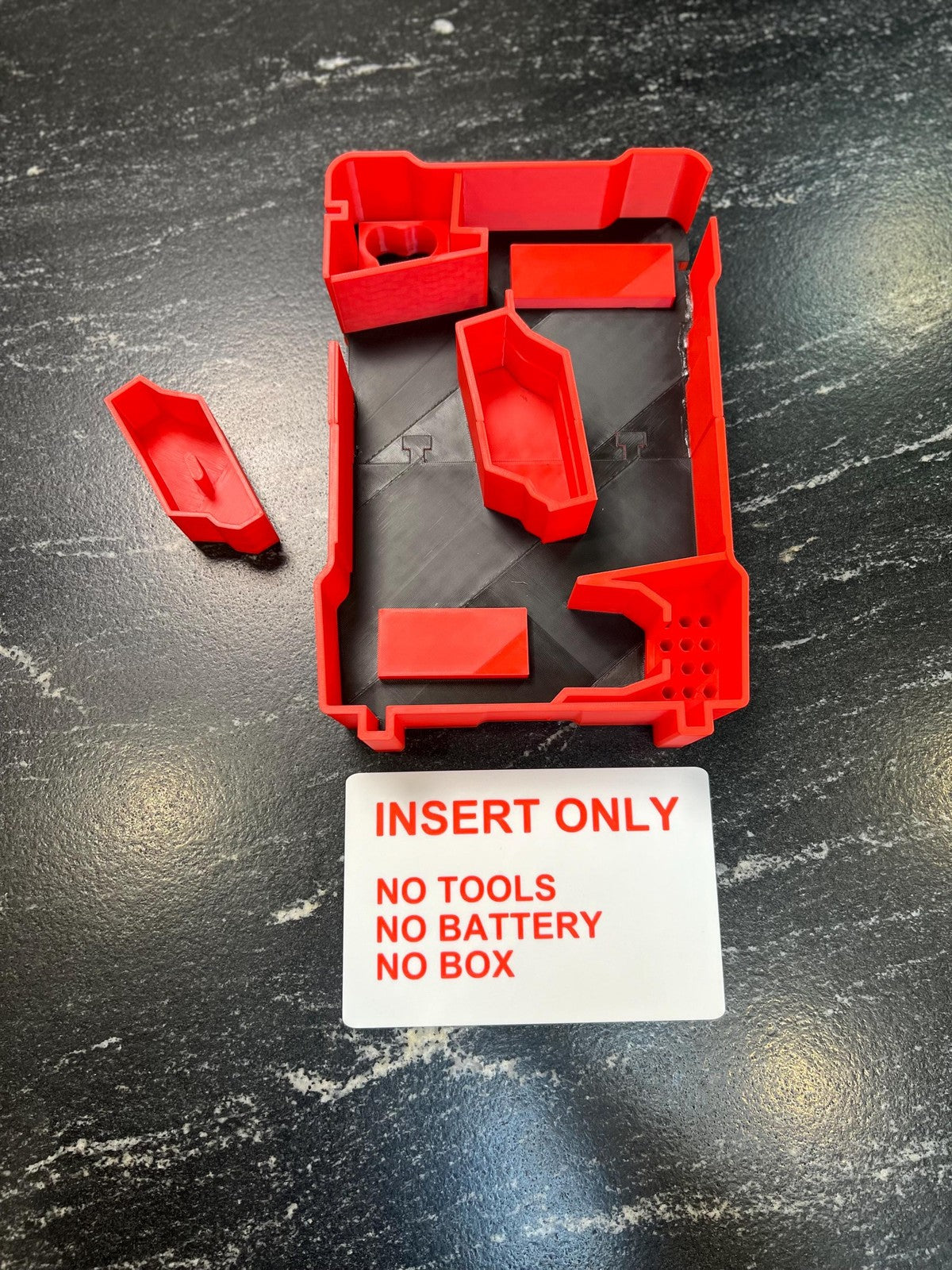 Milwaukee Compatible M12 Fuel Cordless Hammer  Drill & Impact Driver Insert Tray