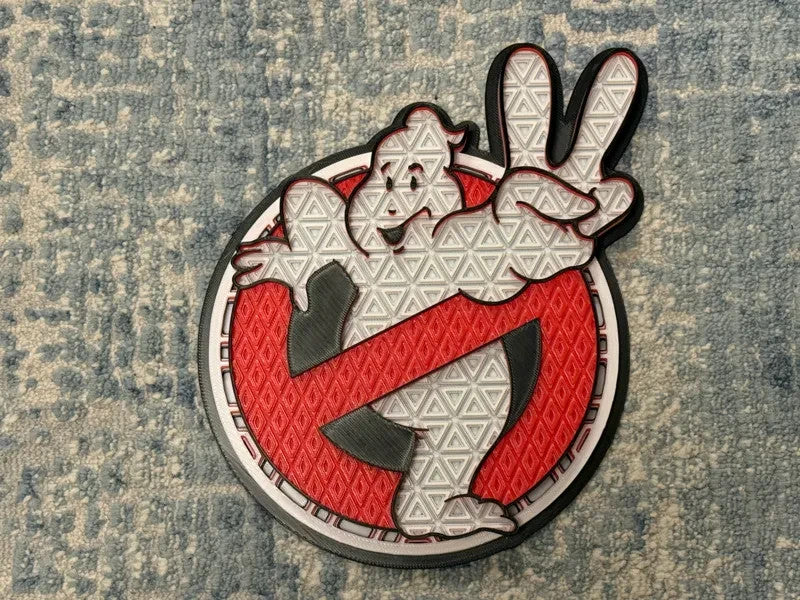 Ghost Busters Wall Art Or Display 3D printed Dimensional Mosaic