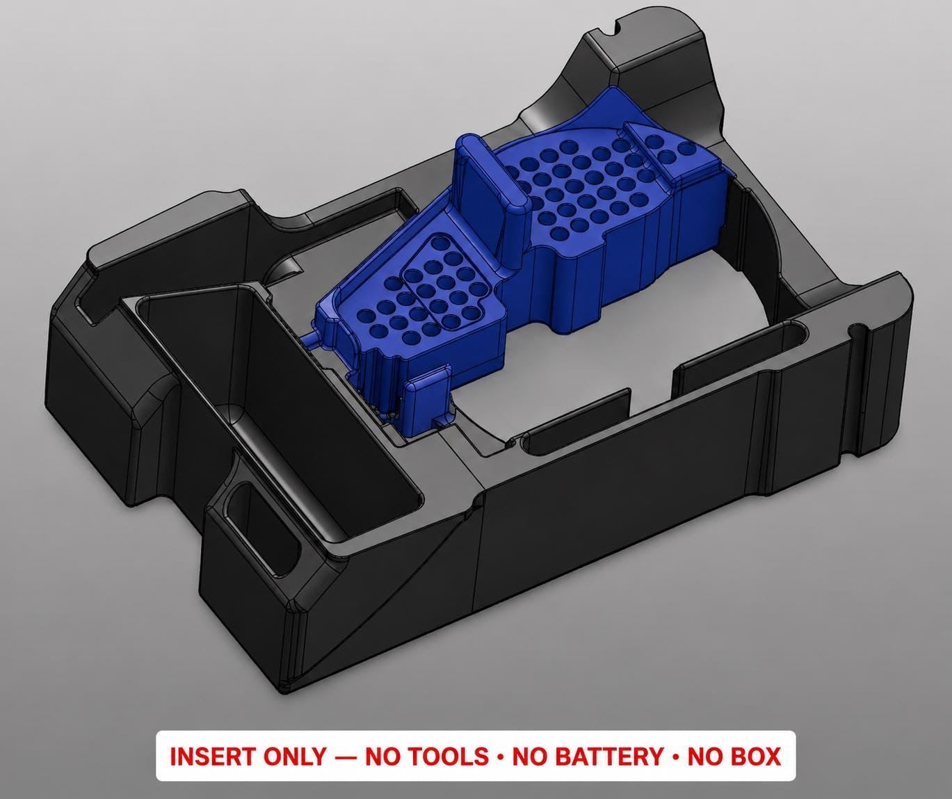 Milwaukee Packout Insert for M18 Fuel Compact Router | 3D Printed Organizer