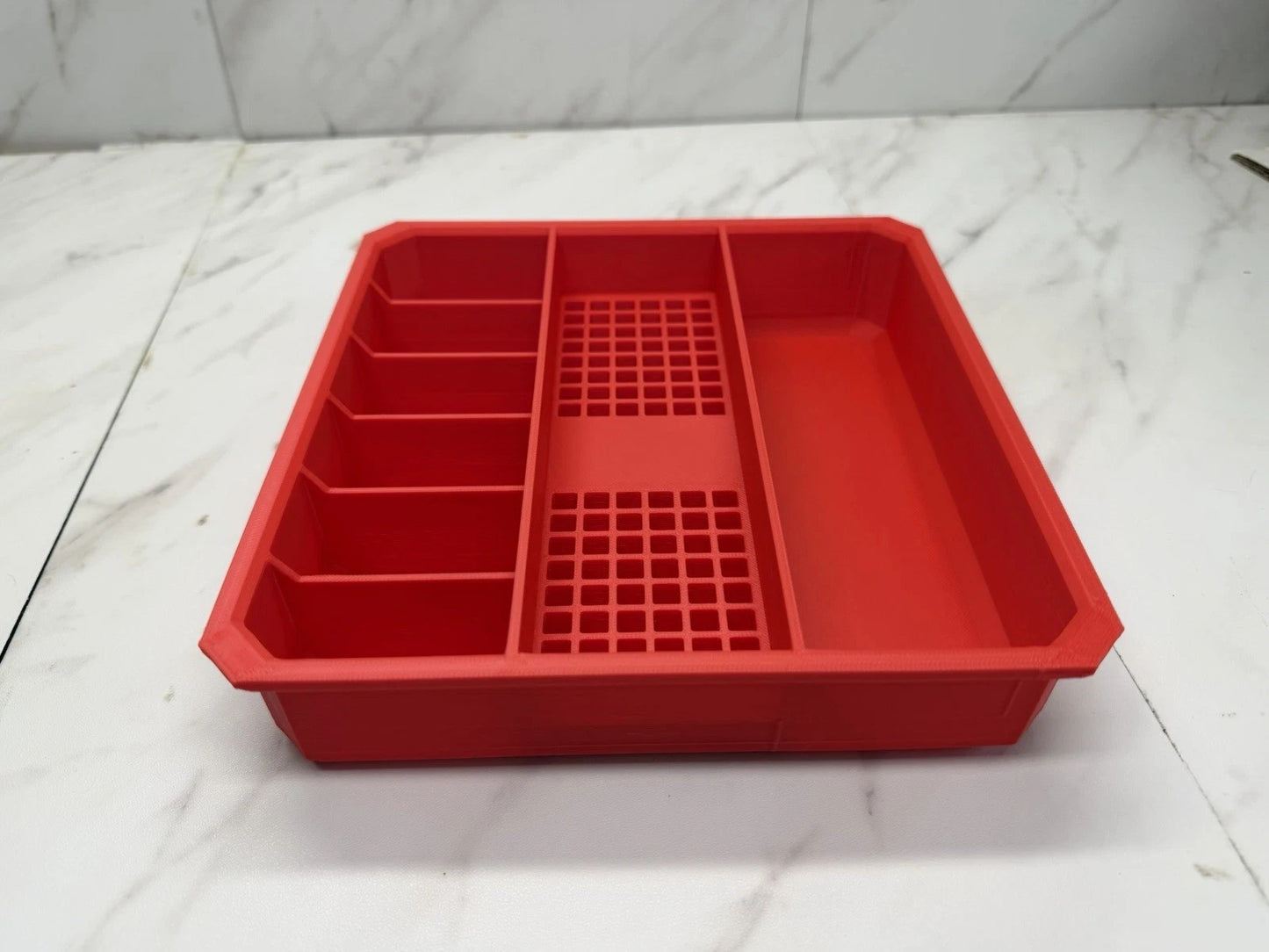 Milwaukee PACKOUT Low Profile Storage Bin Organizer Insert (Insert Only) RED
