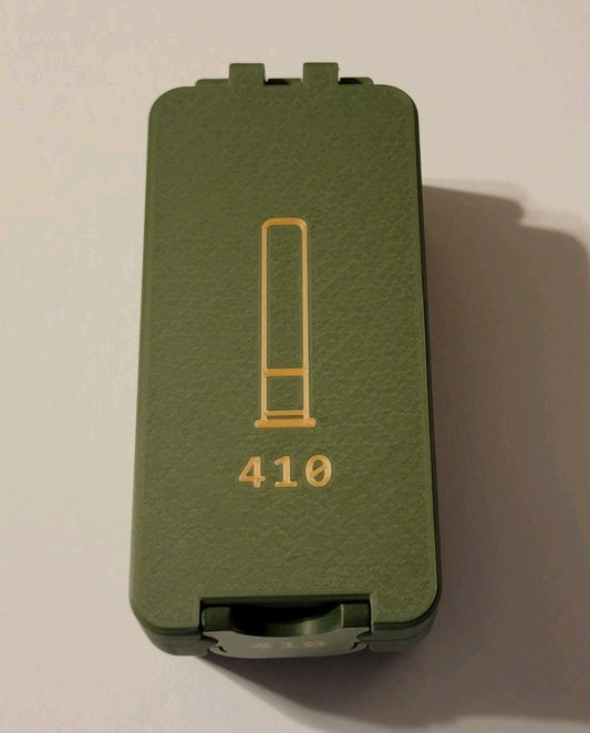 .410 u pick 2.5" 3" Ammo Box 36 rds Gauge Snap Lock 3D Printed Storage Can