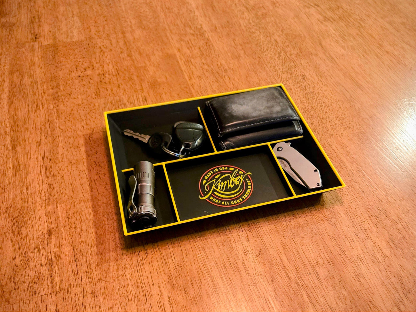 Kimber Firearms EDC Dump Tray 3D Printed Valet Desk Organizer Catchall