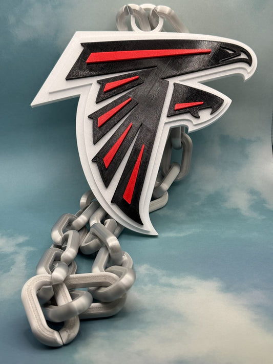 Atlanta Falcons Oversized Chain Necklace  "All Gas, No Breaks"