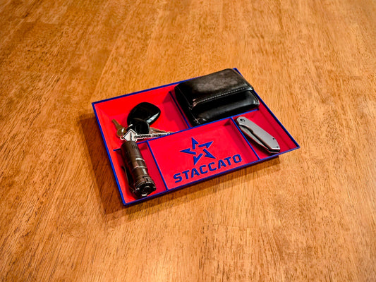 Staccato 2011 Firearms EDC Dump Tray 3D Printed Valet Desk Organizer Catchall