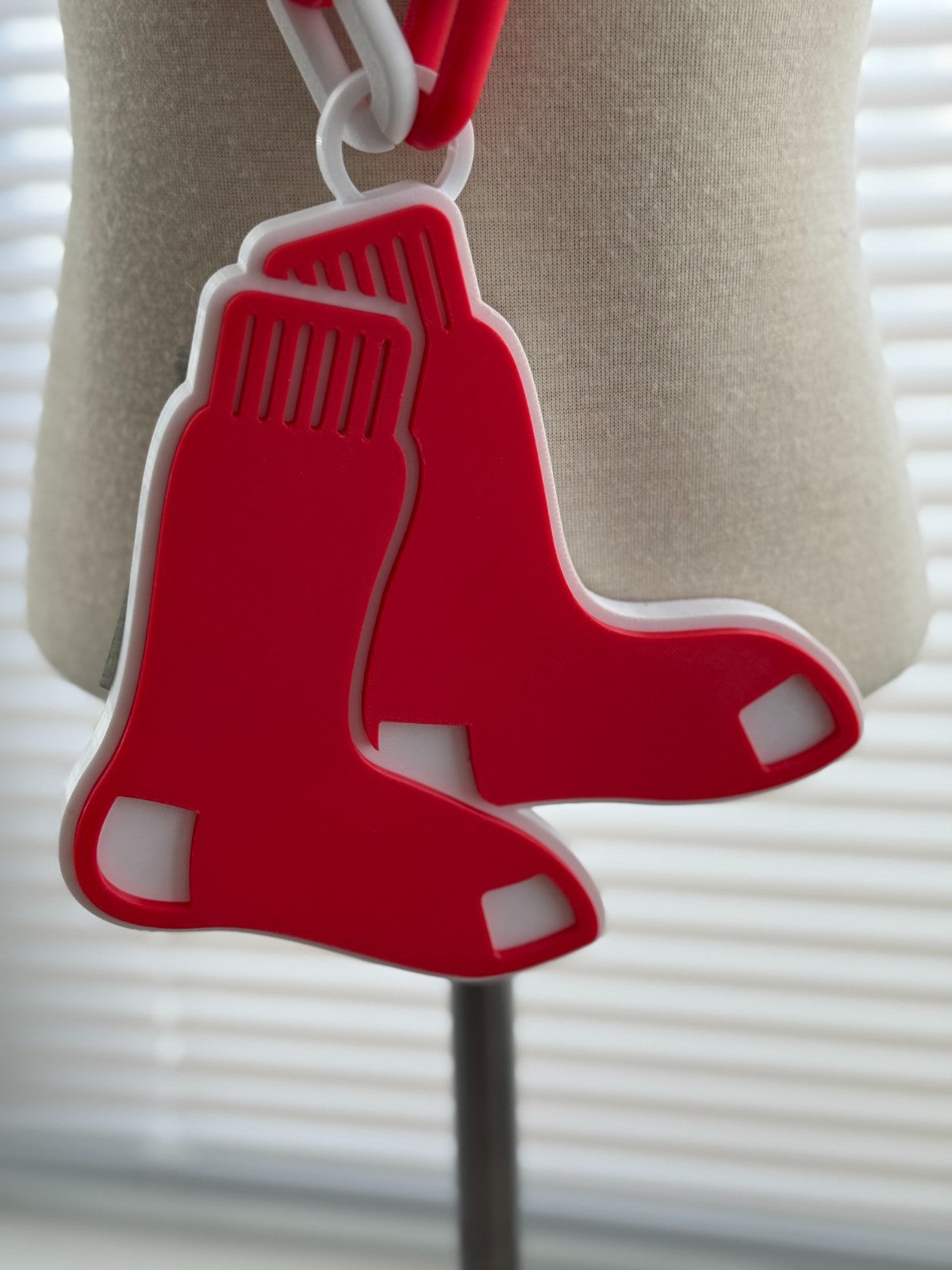 Boston Red Sox Oversized Necklace, Hype Chain"Wait til next year."