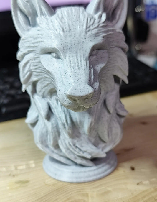 Wolf Bust