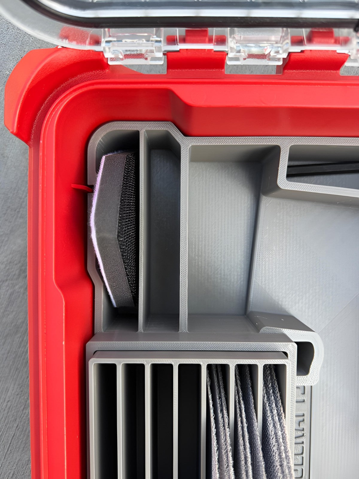 Insert for Milwaukee M12 Orbital Detail Sander & Packout Organizer