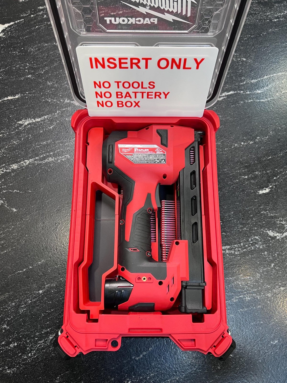 Milwaukee Compatable M12 Cable Stapler Organizing Insert Tray