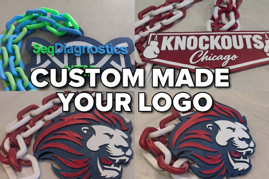 Custom Order Over-Sized Necklace Logo Pendant Hype Chain