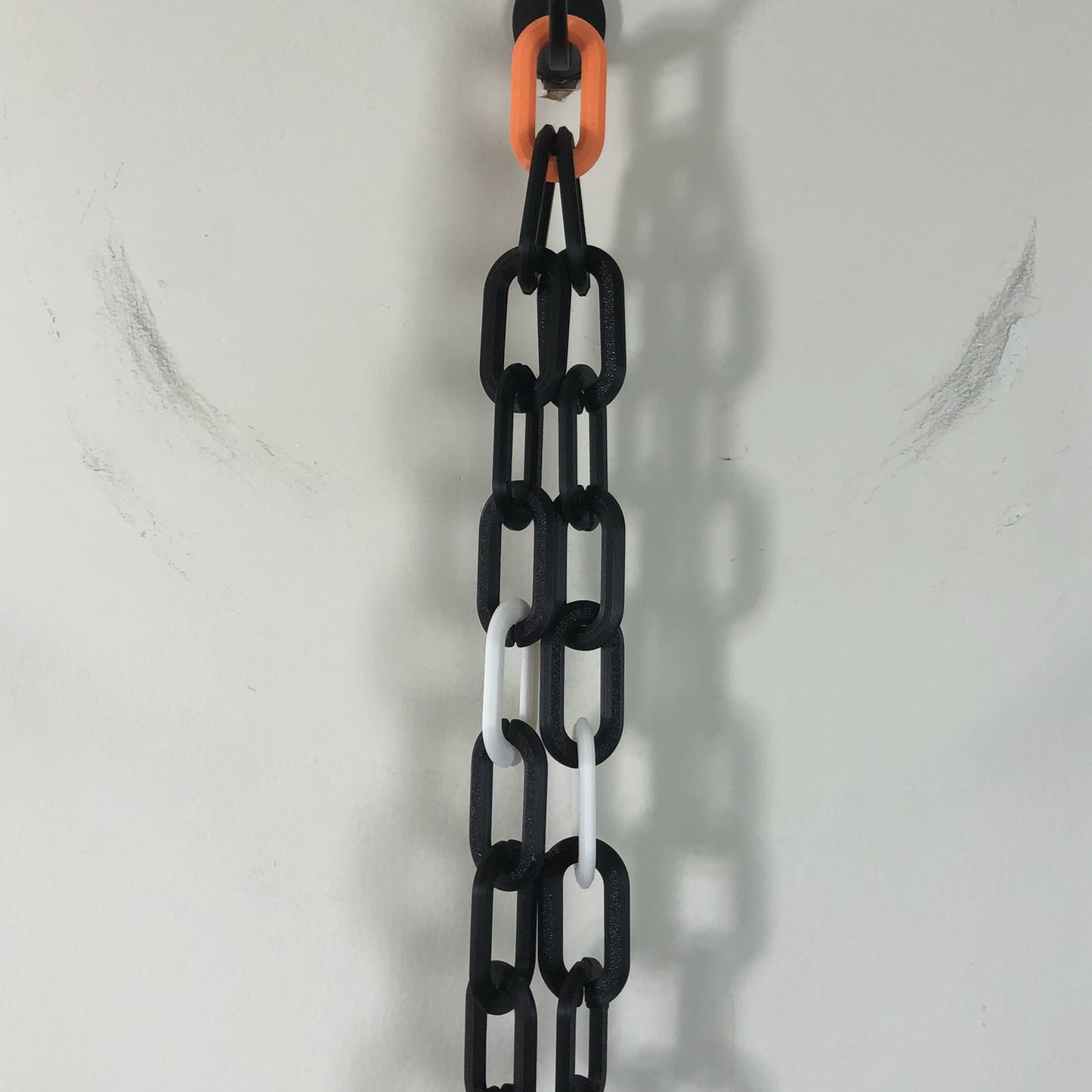 Baltimore Orioles 3D Printed Spinning Fan Chain Orange Black Baseball MLB