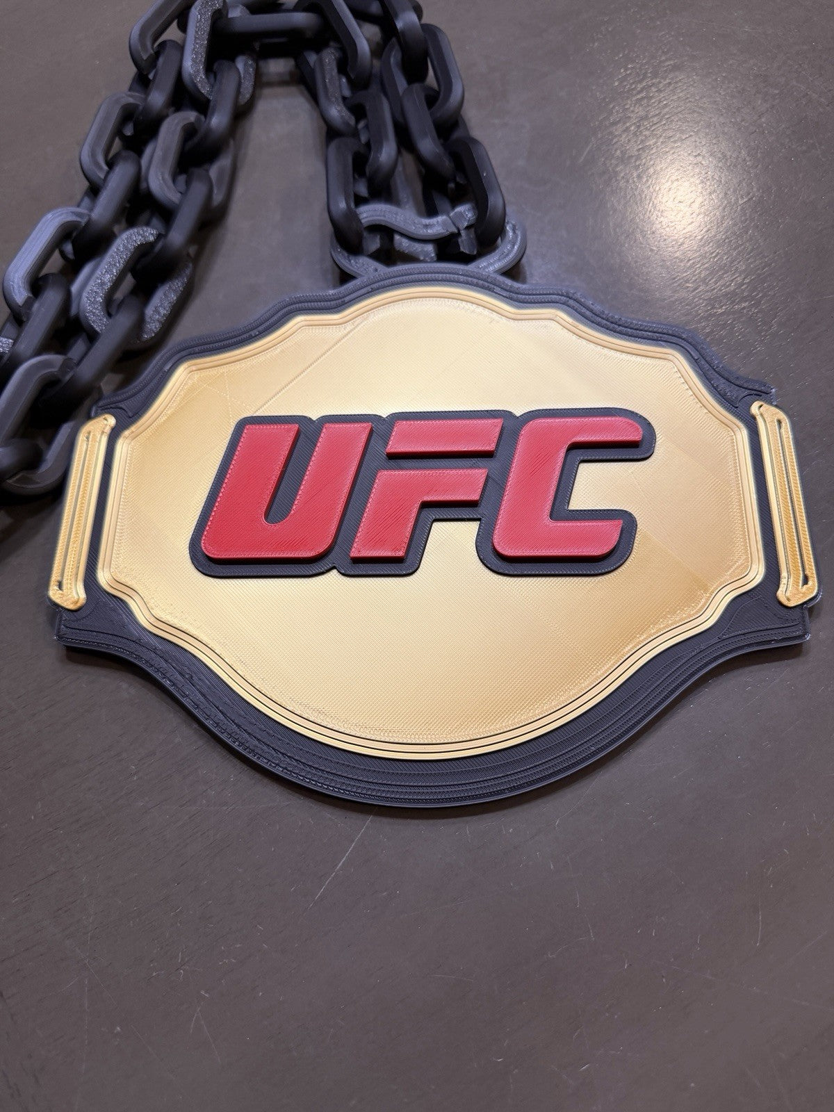UFC championship belt hype fan chain OR desk display!  Pick one!
