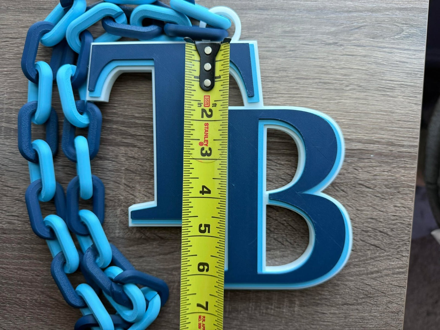 Tampa Bay Rays Oversized Necklace, Pendant