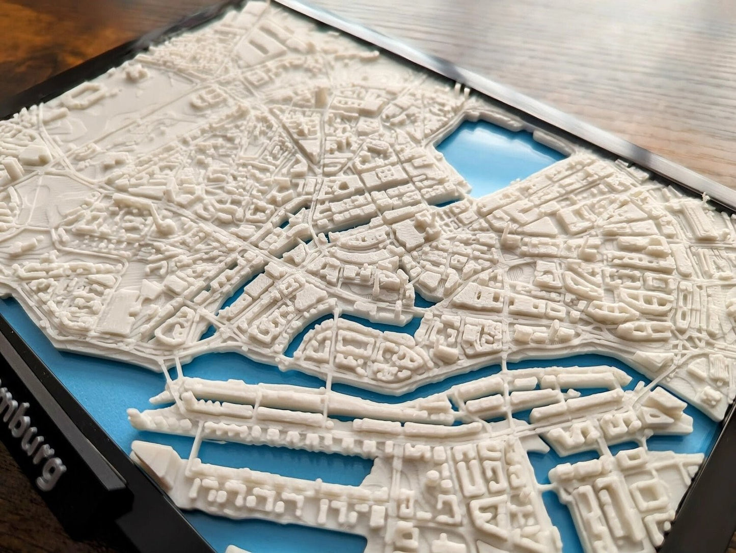 Hamburg Germany 3D City Map
