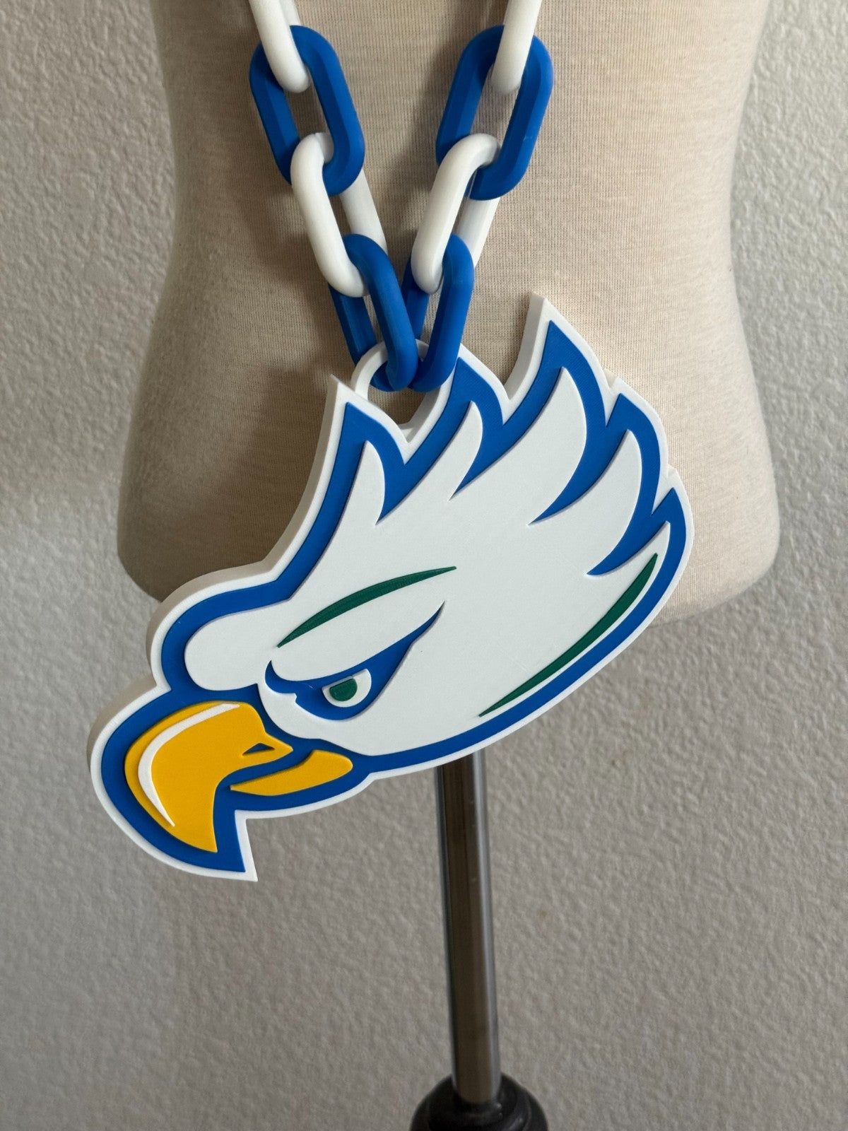Florida Gulf Coast Eagles Oversized Fan Necklace, Hype Chain