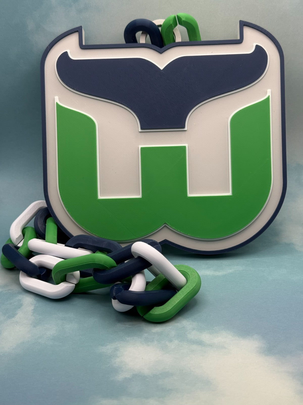 Hartford Whalers Oversized Necklace, Hype Chain