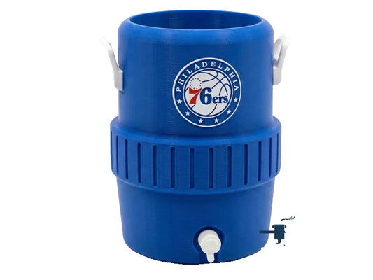 Philadelphia 76ers Tide Koozie 3D Printed 12 Oz Cans
