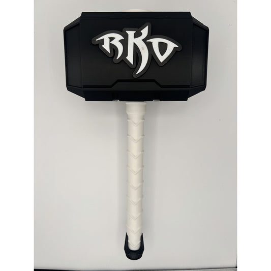 Randy Orton WWE inspired Thor hammer and rock stand