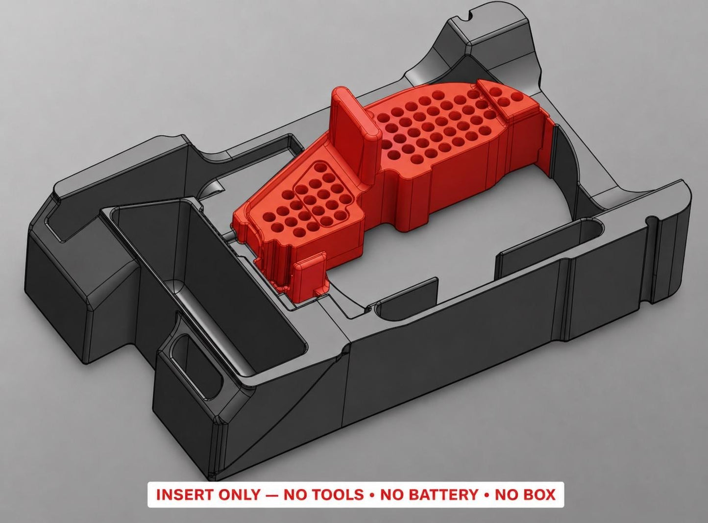 Milwaukee Packout Insert for M18 Fuel Compact Router | 3D Printed