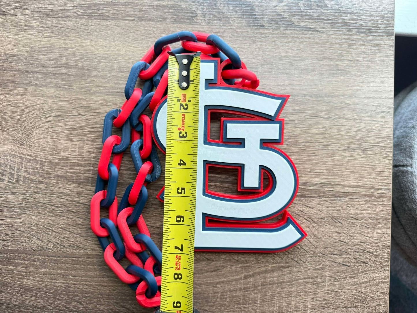 St. Louis Cardinals Oversized Necklace, Pendant [Made to Order]