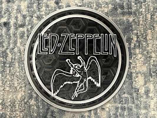 Led Zeppelin Wall Art Or Display 3D printed Dimensional Mosaic